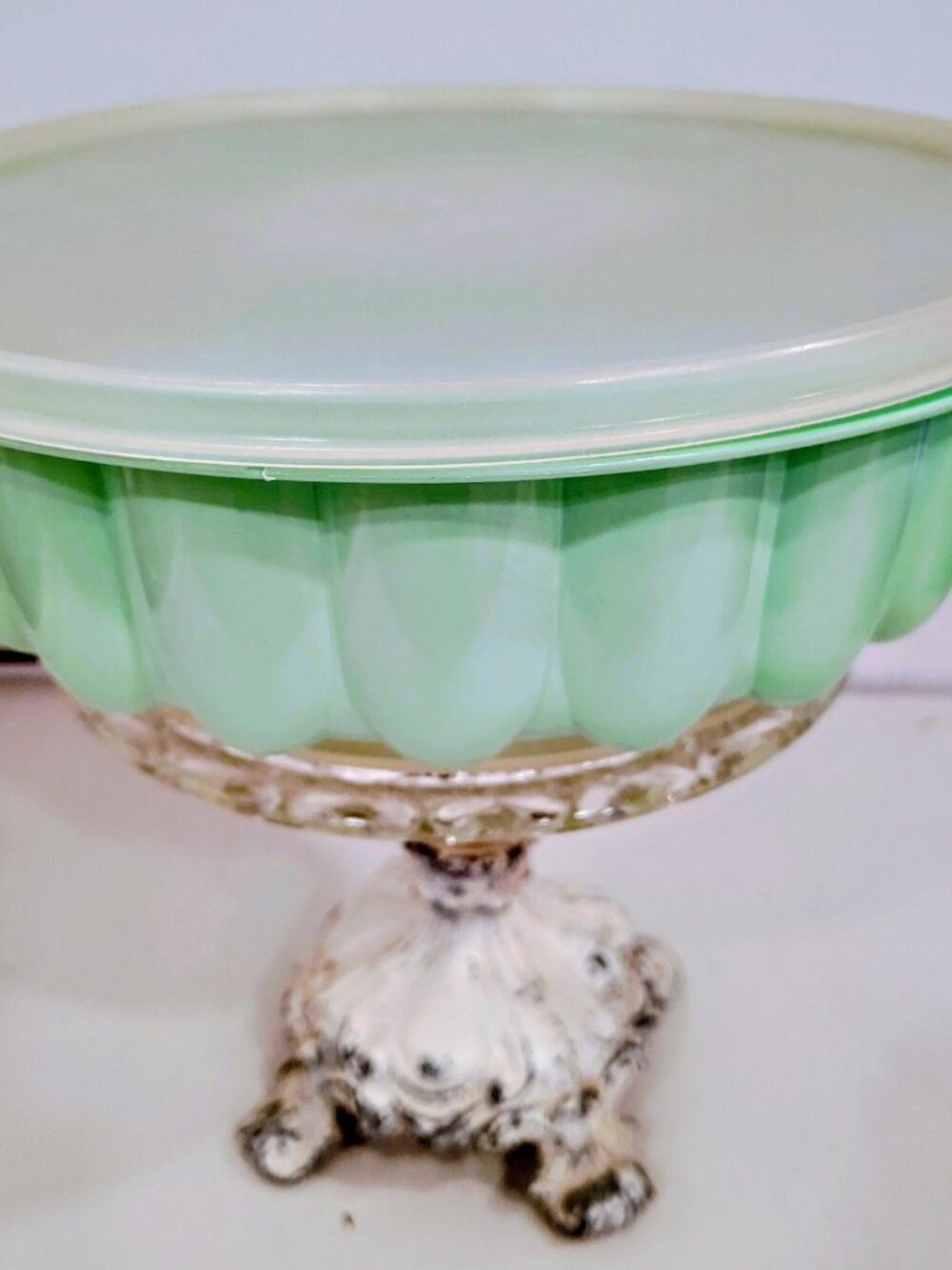 Tupperware Jel-Ring Jello Mold Vintage Mint Green